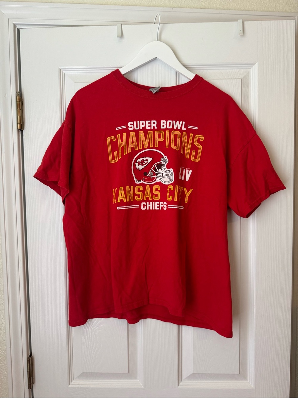 Kansas City Chiefs Super Bowl Champions Red Tee